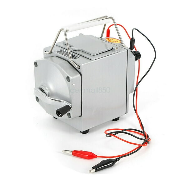 Portable Meter Insulation Resistance Tester 1000MΩ 1000V Measure Tool with Wire High Precision Rubber Bottom Angle Shaken Handle