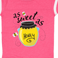 thumbnail image 4 of Inktastic As Sweet As Honey Boys or Girls Baby Bodysuit, 4 of 5