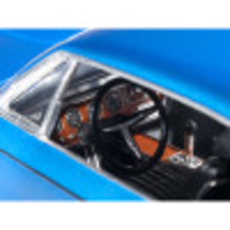MPC, 1/25 Scale Model Kit, 1967 Pontiac GTO, Blue, 85+ Parts
