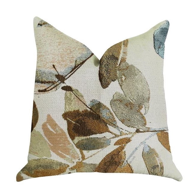 Plutus PBRA1347-1616-DP Valencia Rouge Luxury Throw Pillow, 16 x 16 in.