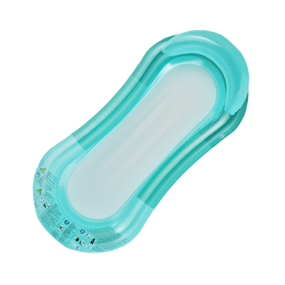 Inflatable Pool Floats Boat, Blow Up Tanning Pool Raft Tub with