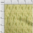 thumbnail image 2 of oneOone Cotton Silk Pale Yellow Fabric Tropical Diy Clothing Quilting Fabric Print Fabric By Yard 42 Inch Wide, 2 of 5