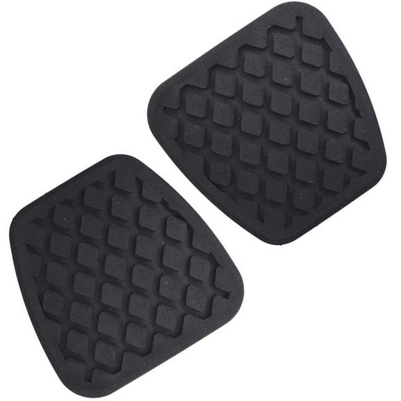 WEUVEB 2-Pack Rubber Clutch Pedal Covers for Motorbike Motorcycle Accessories, Easy to Install, Non- Grip