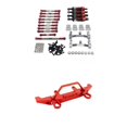 thumbnail image 1 of De Repuesto RC Soporte De Choque Para Camiones De óvil WPL FY Rojo+Parachoques CNC Con De Remolque Apto Para Piezas RC WPL C14 C24 Sunnimix none, 1 of 5