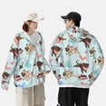 thumbnail image 5 of Picia Cute Pug Dogs Women's Men's UPF 50+ Sun Protection Hoodie Shirt Long Sleeve SPF Fishing Outdoor UV Hiking Lightweight Shirts-3X-Large, 5 of 9