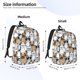 thumbnail image 2 of Disketp French Bulldog 2 Mochila de Lona Estampada, Mochila Escolar de Viaje Ligera para Estudiantes y Portátil-Small, 2 of 5