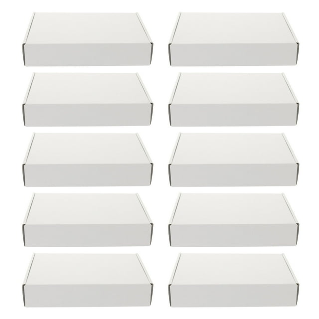SHISUYAN 20Pcs Shipping Boxes Corrugated Paper Packing Boxes Express Storage Paper Boxes