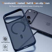 GAOBAO for iPhone 18 Pro Max Case / iPhone 17 Pro Max Case, Magnetic Phone Case Compatible with MagSafe Shockproof Translucent Slim Protective Cover 6.9