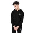 thumbnail image 1 of Hype - Sudadera con cremallera con logotipo para niños niñas (Negro), 1 of 3