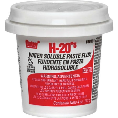 Oatey 30132 Water Soluble Paste Flux, 8-Ounce