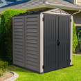thumbnail image 4 of Duramax 5x5 YardMate Plus Plastic Vinyl Storage Shed w/ Molded Floor, 4 of 18