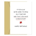 thumbnail image 1 of Tarjeta de cumpleaños divertida y romántica Zoytonky 20 x 13,5 cm, 1 of 6
