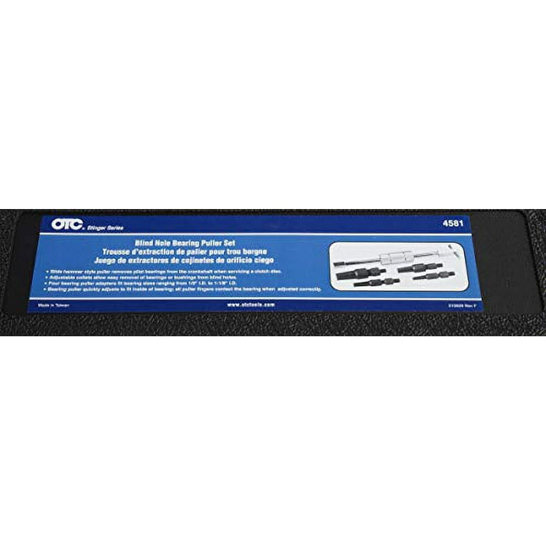 Otc 4581 blind hole 2024 bearing puller set