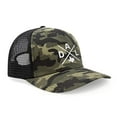 thumbnail image 3 of Dallas DAL Hat – Trucker Snapback Cap for Men and Women by International Tie (Camouflage), 3 of 3