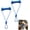 Blue-2pcs, variant on Dual Action Dog Chew Toy, Dog Teeth Cleaning Chew Bone for Brushing, Pet Chew Sticks for Small Medium Large Dogs (Blue)