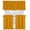 Yellow, variant on Native Fab Gingham Mini Check 3 Piece Window Curtain Tiers 26"x36" and Valance 54"x18" Set - Rod Pocket - Semi Sheer - Farmhouse Curtain for Kitchen, Cafe, Living Room - Mustard Yellow