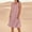 Wine plus size boho sundress a1, variant on Uscallm Women Summer Plus Size Round Neck Sleeveless Boho Flowy A-Line Mini Casual Dresses Solid Basic Vacation Beach Swing Loose Sundresses, Khaki 2XL