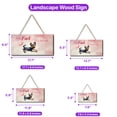 thumbnail image 5 of Every Fart is Love Note Yorkshire Terrier Guilty Face Happy Valentine's Landscape Wood Sign Yorkie Dog Lover Gifts Hanging Wall Home Decor - 01016, 5 of 5