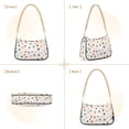 thumbnail image 7 of FORMRS Womens Shoulder Bag with Chain Strap Clutch Purse Cute Tote Handbag, Beige Stars, 7 of 7