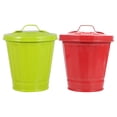 thumbnail image 1 of SHISUYAN 2pcs Trash Can Desktop Waste Container Small Trash Bin for Office Brush Holder Small Flowerpot, 1 of 9