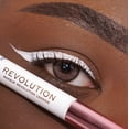 thumbnail image 6 of Revolution Super Flick Liquid Eyeliner, Highly Pigmented, White, 6 of 7