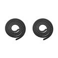 thumbnail image 2 of Toystoory Para M365 Scooter Line Protector plástico Universal Flexible Scooter bobinado tubo accesorios de repuesto Negro 2Conjunto, 2 of 6