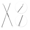 thumbnail image 3 of Unique Bargains 1 Set Professional Portable Pimple Remover Tool Kit Silver Tone, 3 of 6