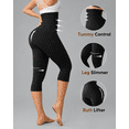 thumbnail image 3 of Women Slimming Anti Cellulite Compression Leggings Leg Shaper High Waist Capris, 3 of 6