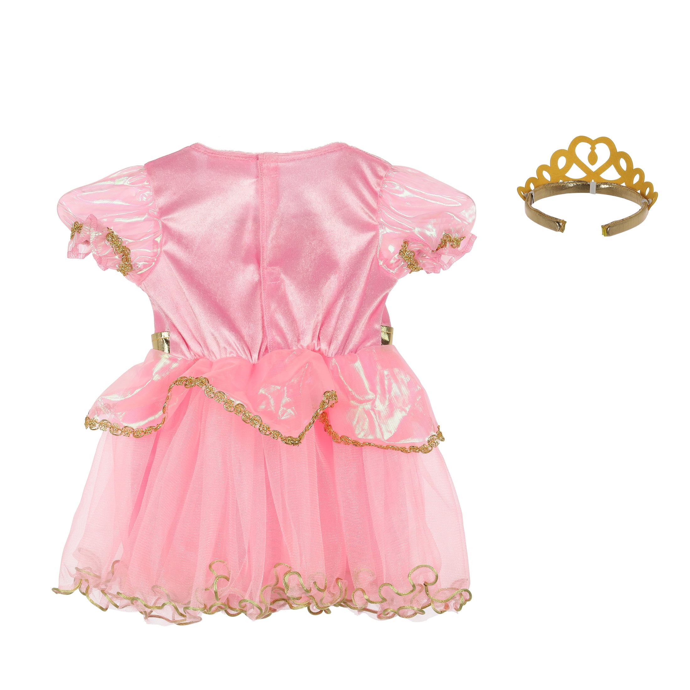 Pink Princess Halloween Costume for Toddler, Size 3-4T, by Way to Celebrate