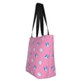 thumbnail image 4 of Fotbe French Bulldog Pattern Beach Tote,Shoulder Handbag,Spacious Tote Bag,Lightweight Travel Bag,Versatile Shopping Bag, 4 of 9