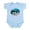 Sky Blue, variant on CafePress - Call Of Cthulhu Visit Beautiful R'lyeh Infant Bo - Baby Light Bodysuit, Size Newborn - 24 Months