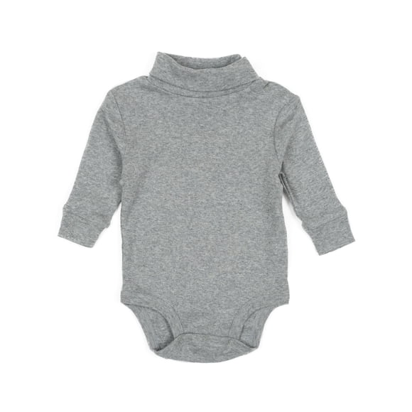 Body Leveret para bebé, cuello alto, color liso, unisex