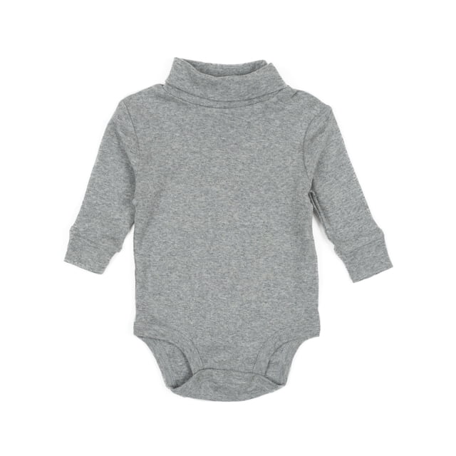 Body Leveret para bebé, cuello alto, color liso, unisex