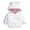 White, variant on Qingpeng Newborn Infant Baby Boys Girls Cartoon Fleece Hooded Jacket Coat with Ears Todder Kids Warm Zipper Up Outwear Coat with Pockets