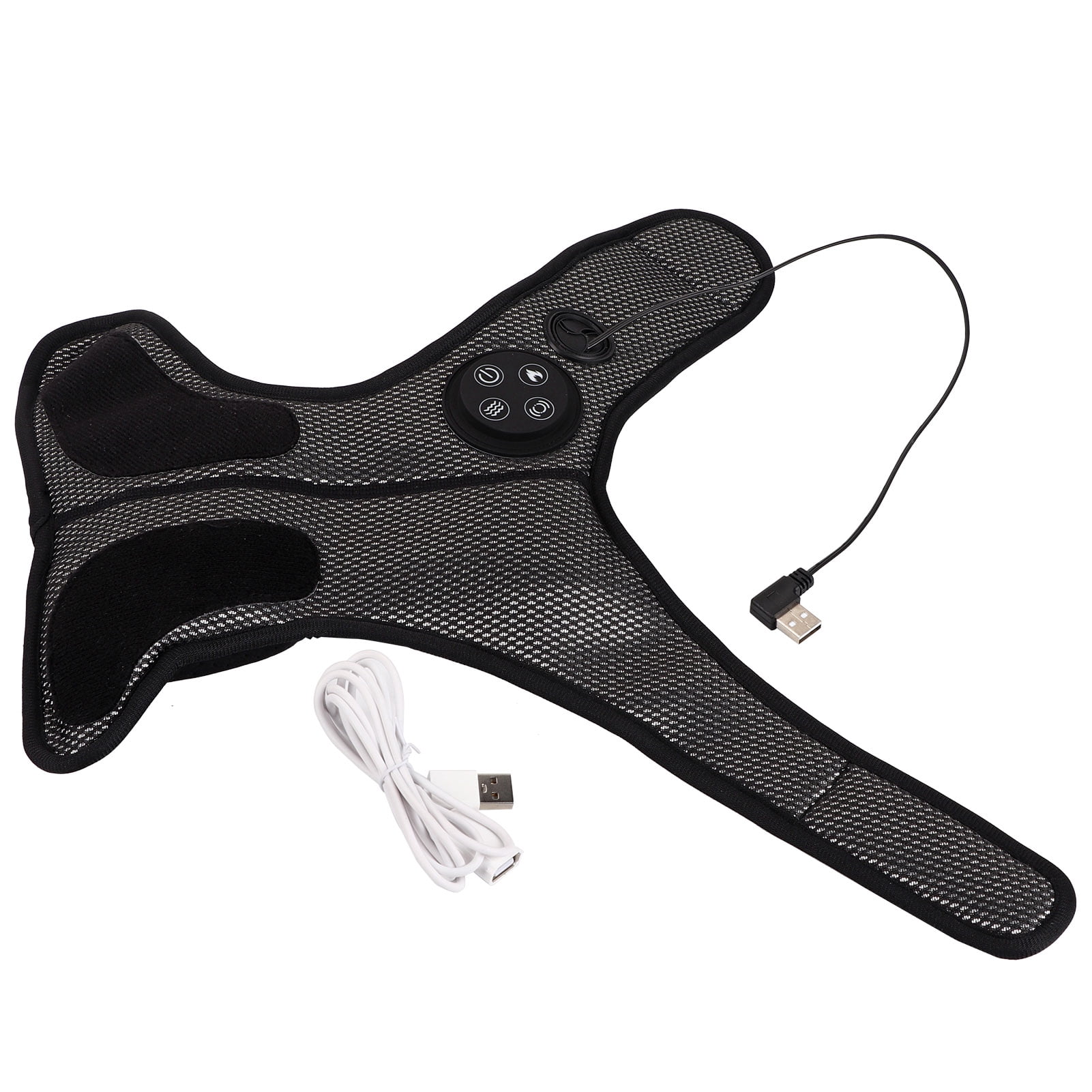 OTVIAP Electric Foot Ankle Massager Vibration Heating Foot Acupuncture Points Massage US Plug, Foot Ankle Massager, Foot Acupuncture Points Massage