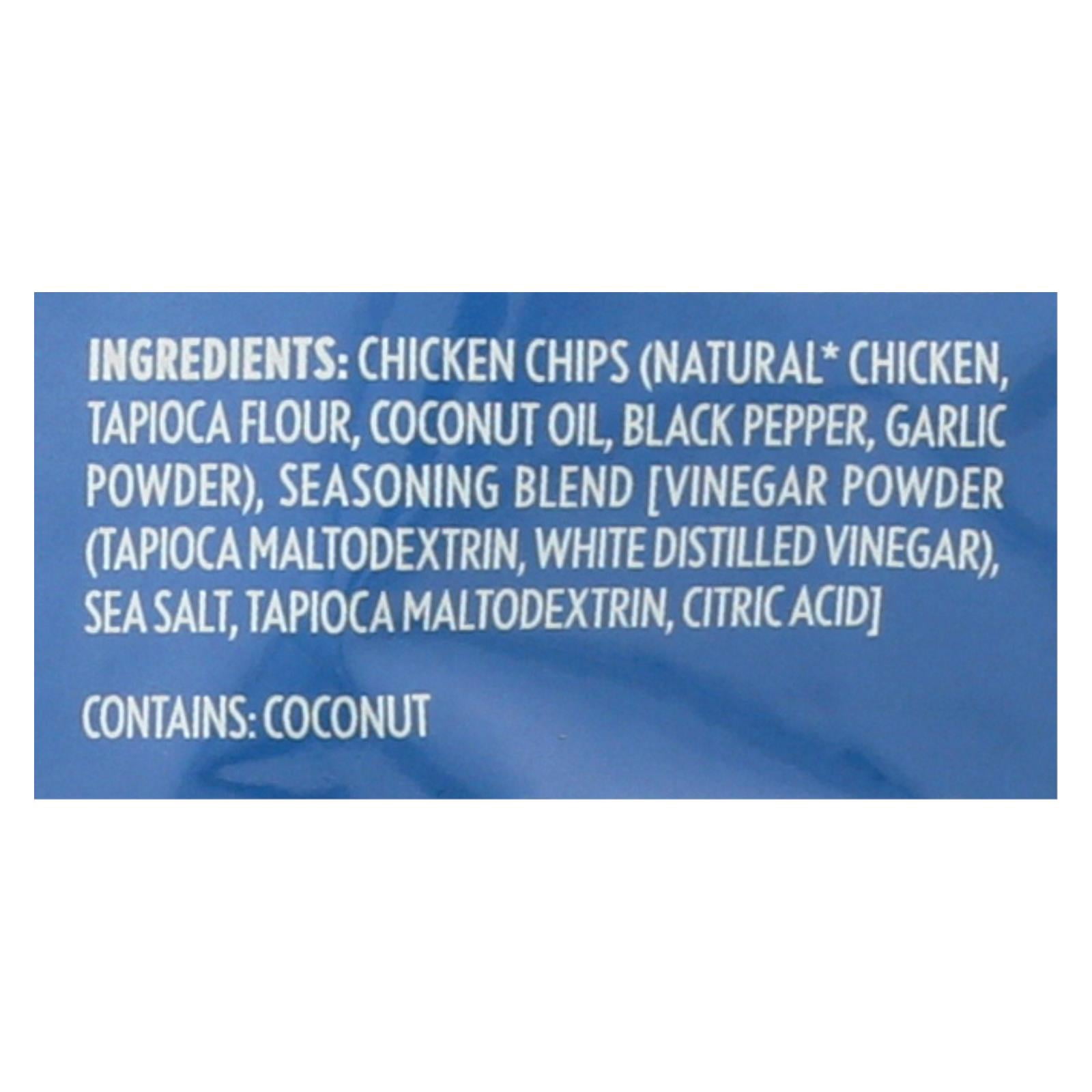 Wilde Gluten Free Sea Salt & Vinegar Chicken Chips, 2.25 oz [Pack of 12]