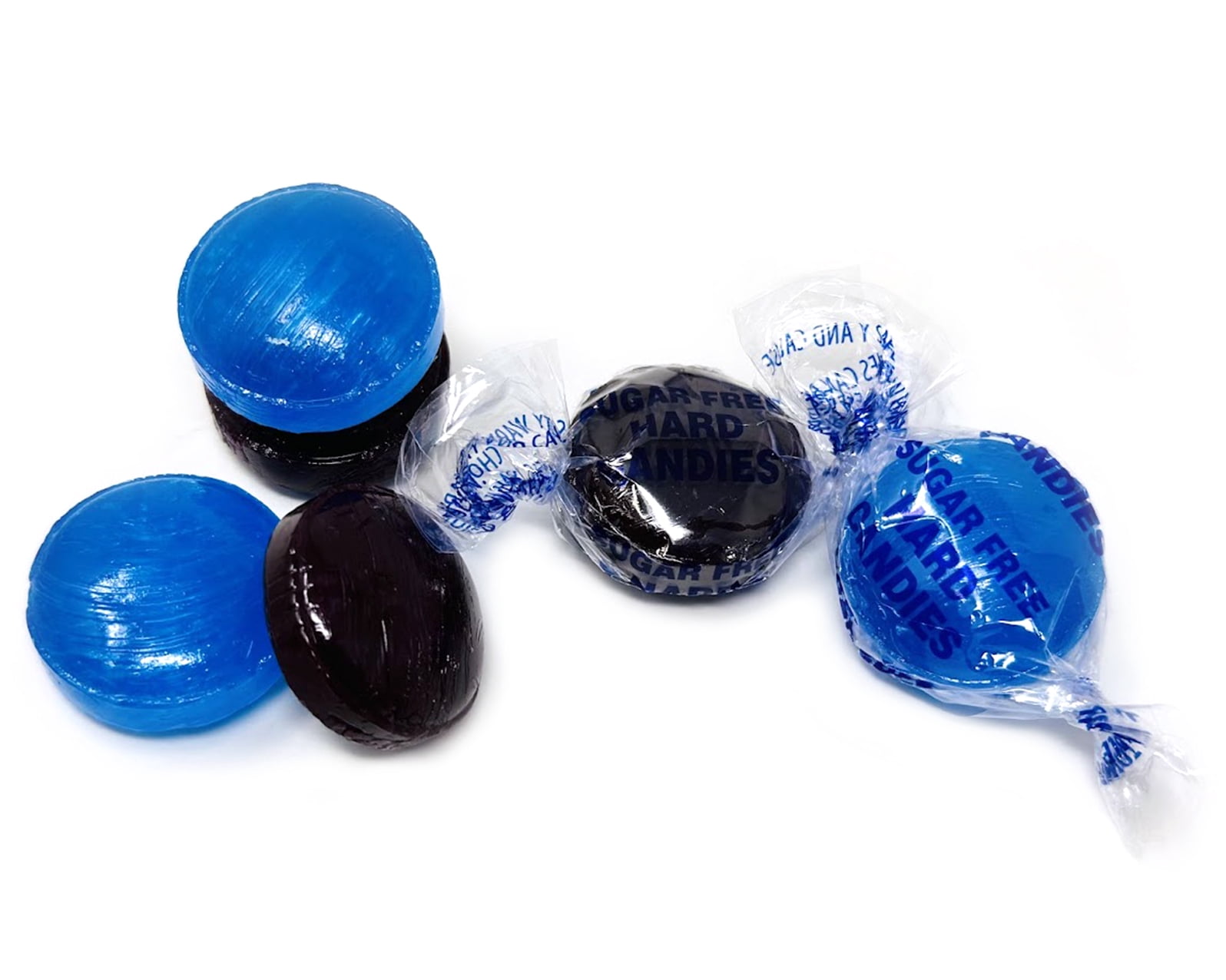 SweetGourmet Sugar-Free Berry Mix Hard Candy | Blue Raspberry, Blackberry | 4 Pounds