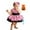 F-Pink-1, variant on 2025 Dress Girls Birthday Dresses 6-9 Months Long Elegant Sleeveless MeshGirls Clothes Princess Flower Girl Dresses Girl Frocks