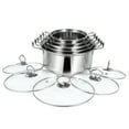 thumbnail image 4 of SEWACC 5 Sets Cooking Utensils Set Induction Pots with Lids for Home Cooks, 4 of 8