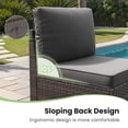 thumbnail image 6 of STARY 7 Pieces Outdoor Conversation Set, Patio Sectional PE Rattan Furniture Set for Backyard, Grey, 6 of 8