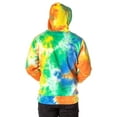 thumbnail image 7 of The Simpsons Men's Bart Squishee Brain Freeze Tie Dye Pullover Hoodie, 7 of 7