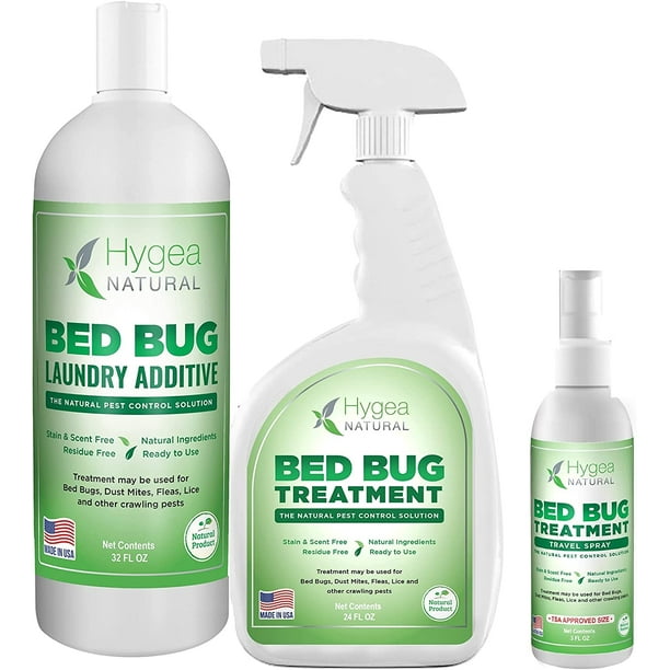 Exterminator Combo Pack, Non Toxic Treatment, Natural Bugs & Lice