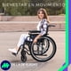 thumbnail image 3 of MEDICAL STORE Silla De Ruedas Ligera Adulto Mayor Todo Terreno Traslado Plegable Compacta Con Freno De Mano Rehabilitación Con Descansa Pies Abatible, 3 of 9
