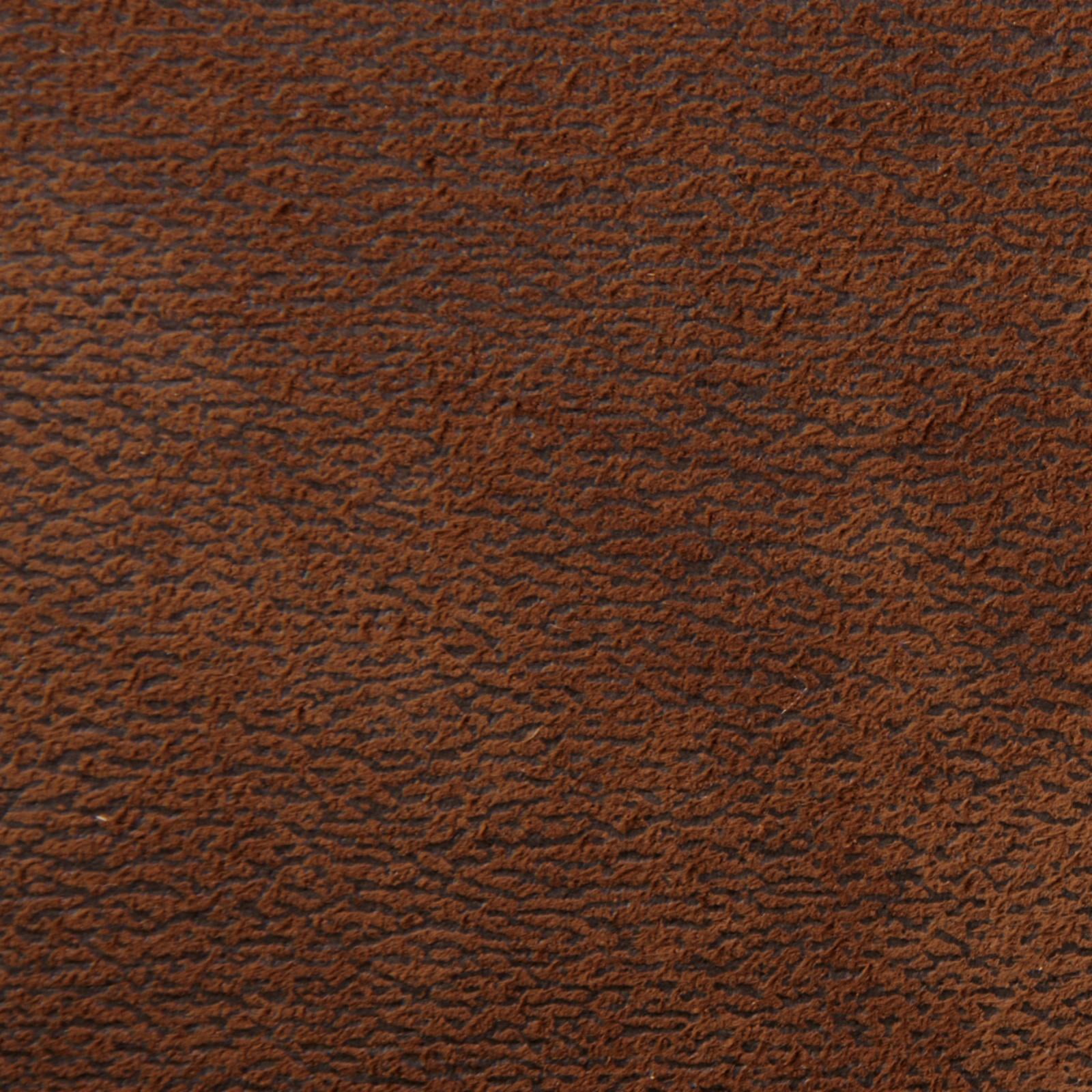 American Furniture Classics 26.5" Microfiber Deer Valley Ottoman in Brown