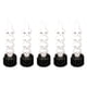 thumbnail image 1 of Velas sin llama con luz Led en forma de calabaza/calavera para Halloween, 5 uds., para fiesta de Halloween, 1 of 5