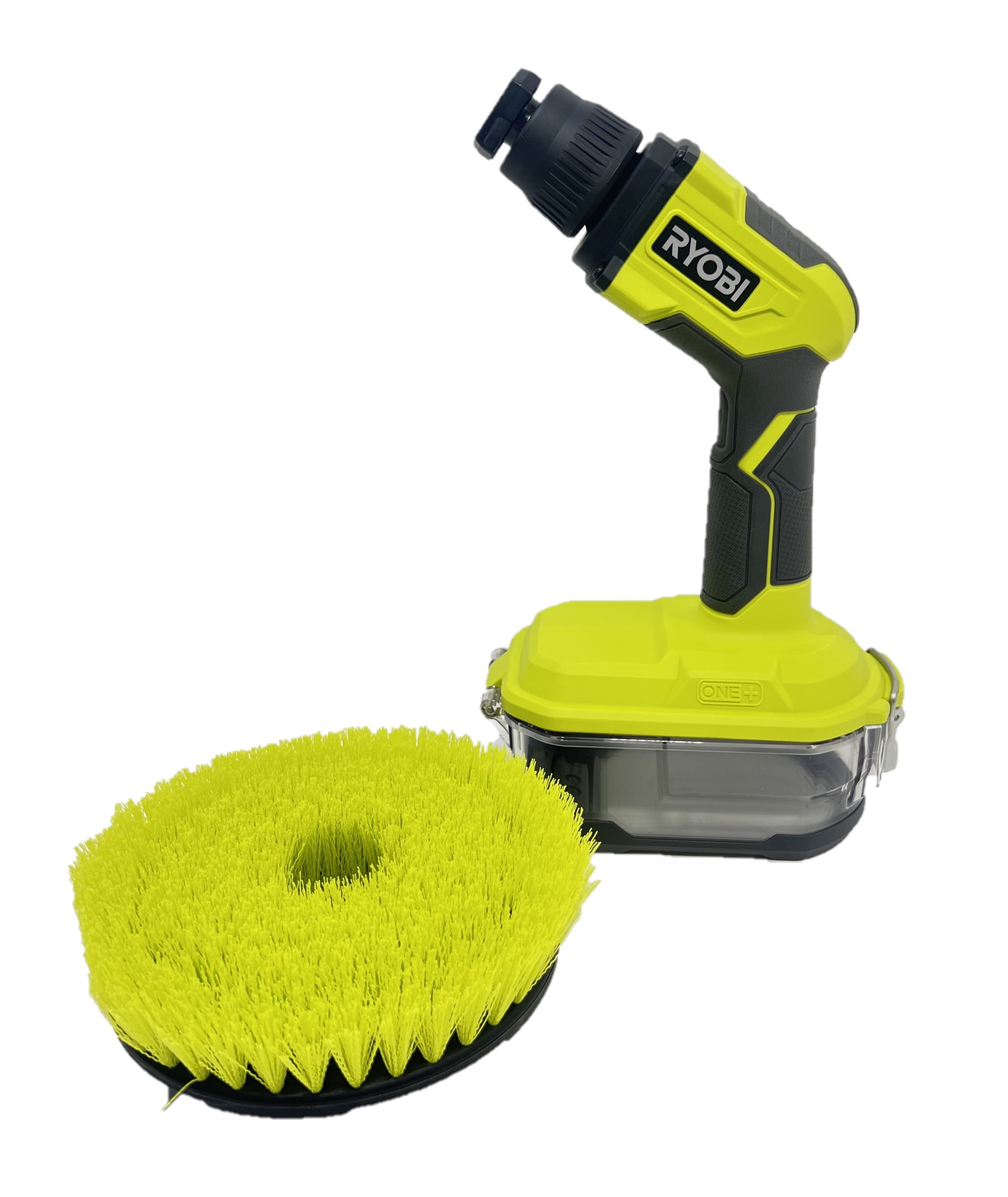 RYOBI ONE+ 18V P4510 Cordless Power Scrubber Kit with Battery and Charger