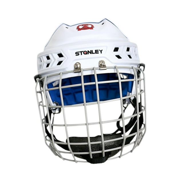 Baohd Hockey Helmet Ice Speed Skate Helmet Training Competition M for Exercise White L