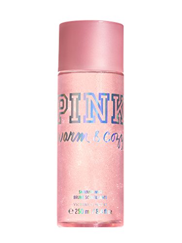 pink shimmer body mist