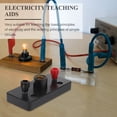 thumbnail image 4 of MasteelfCA 10 Pcs Support de Lampe à Vis Physique Base de Lampe en Plastique Aides Pédagogiques Électricité, 4 of 8