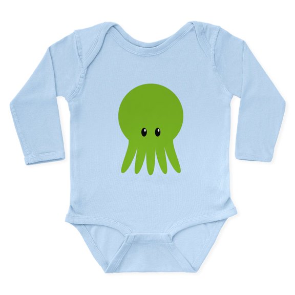 CafePress - Cthulhu Body Suit - Long Sleeve Cotton Baby Bodysuit